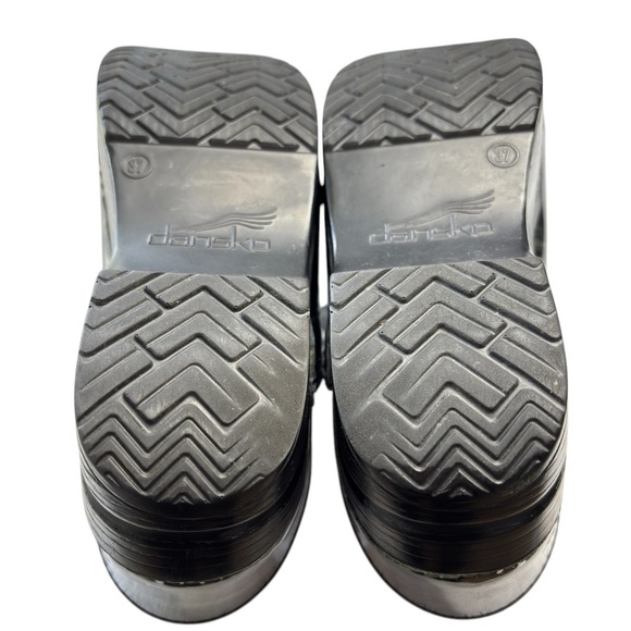 Dansko Professional Clog Nursing Shoe Muli-Color Patent Leather Size 37 6.5 /  7 - Picture 10 of 14